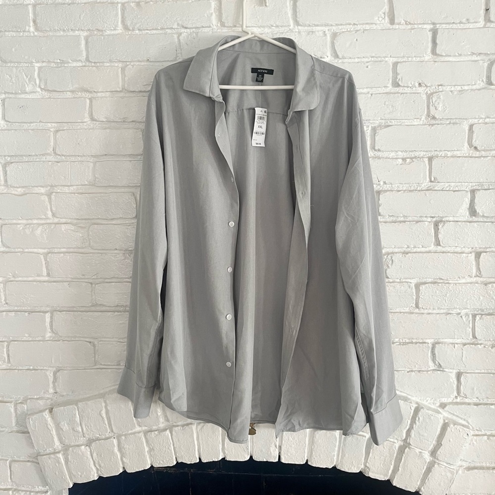 Mens alfani dress shirt nwt
